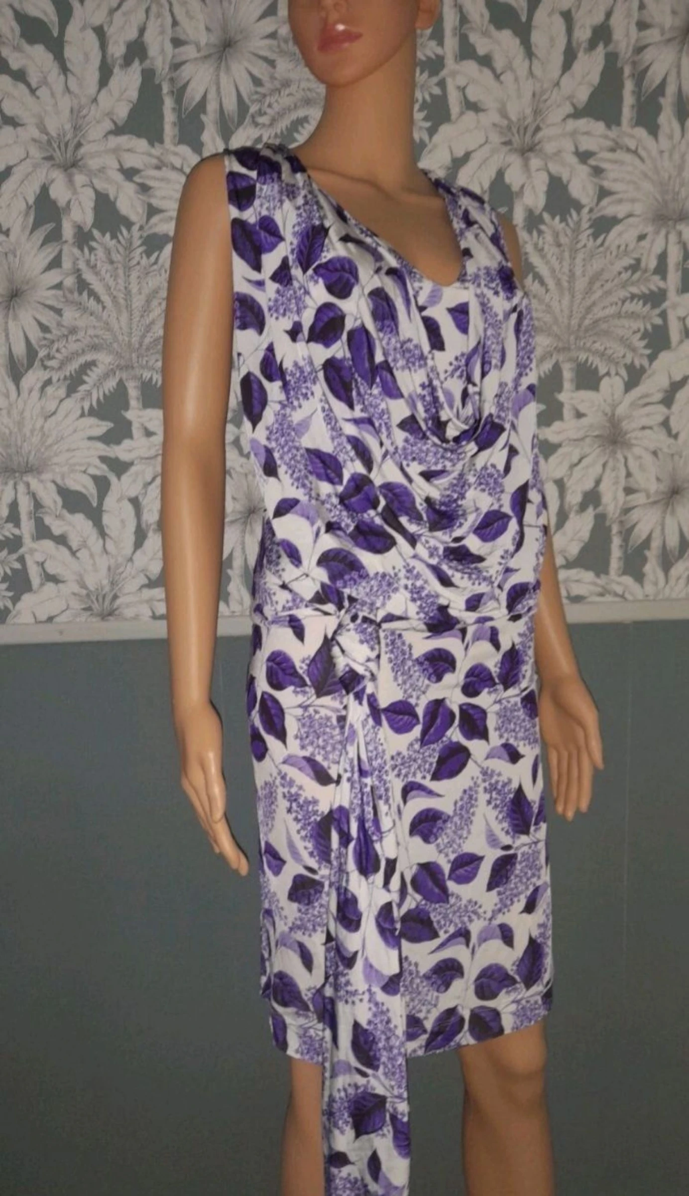 Vestido Just Cavalli floral tamanho 42 it ou 38 fr – photo 3